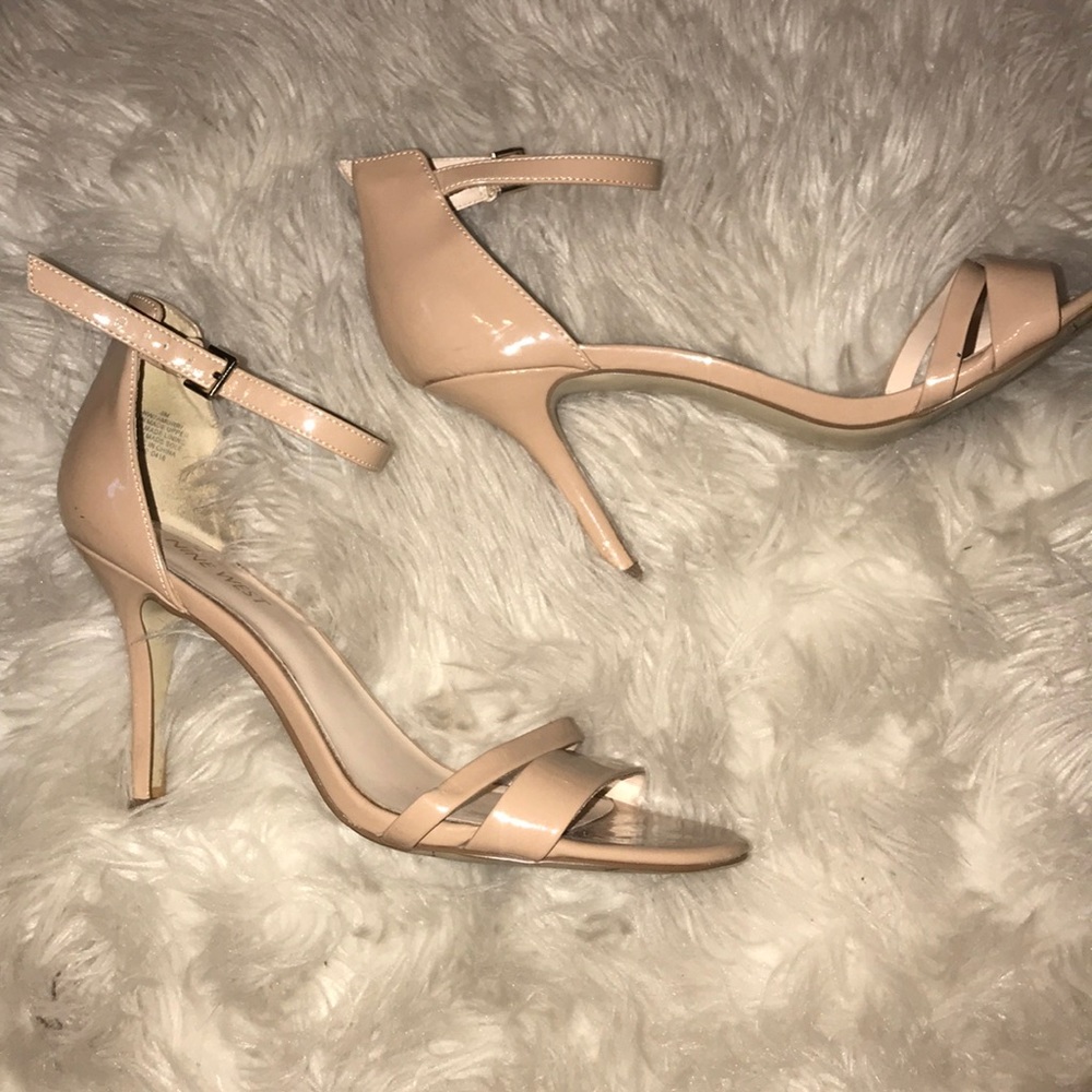 Nine West Tan heels